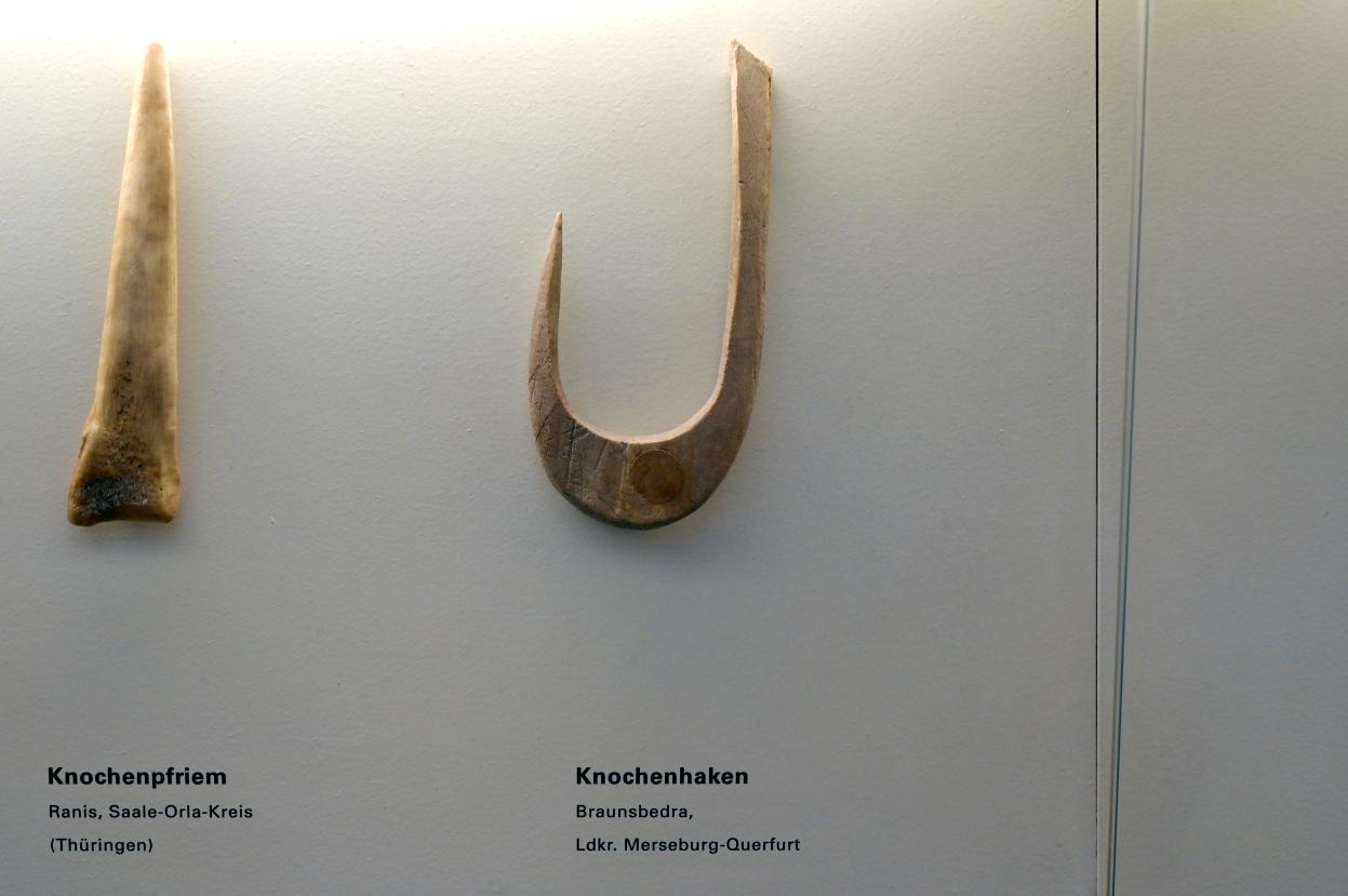 Knochenhaken, Mesolithikum, 9500 - 5500 v. Chr.