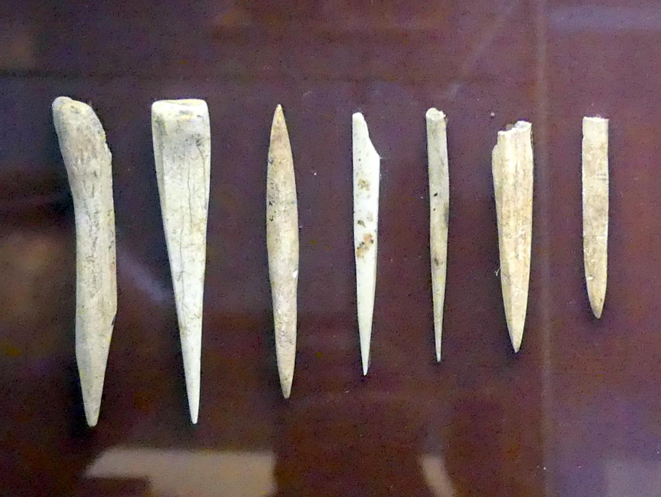 Knochenspitzen, Jungneolithikum, 4400 - 3500 v. Chr.