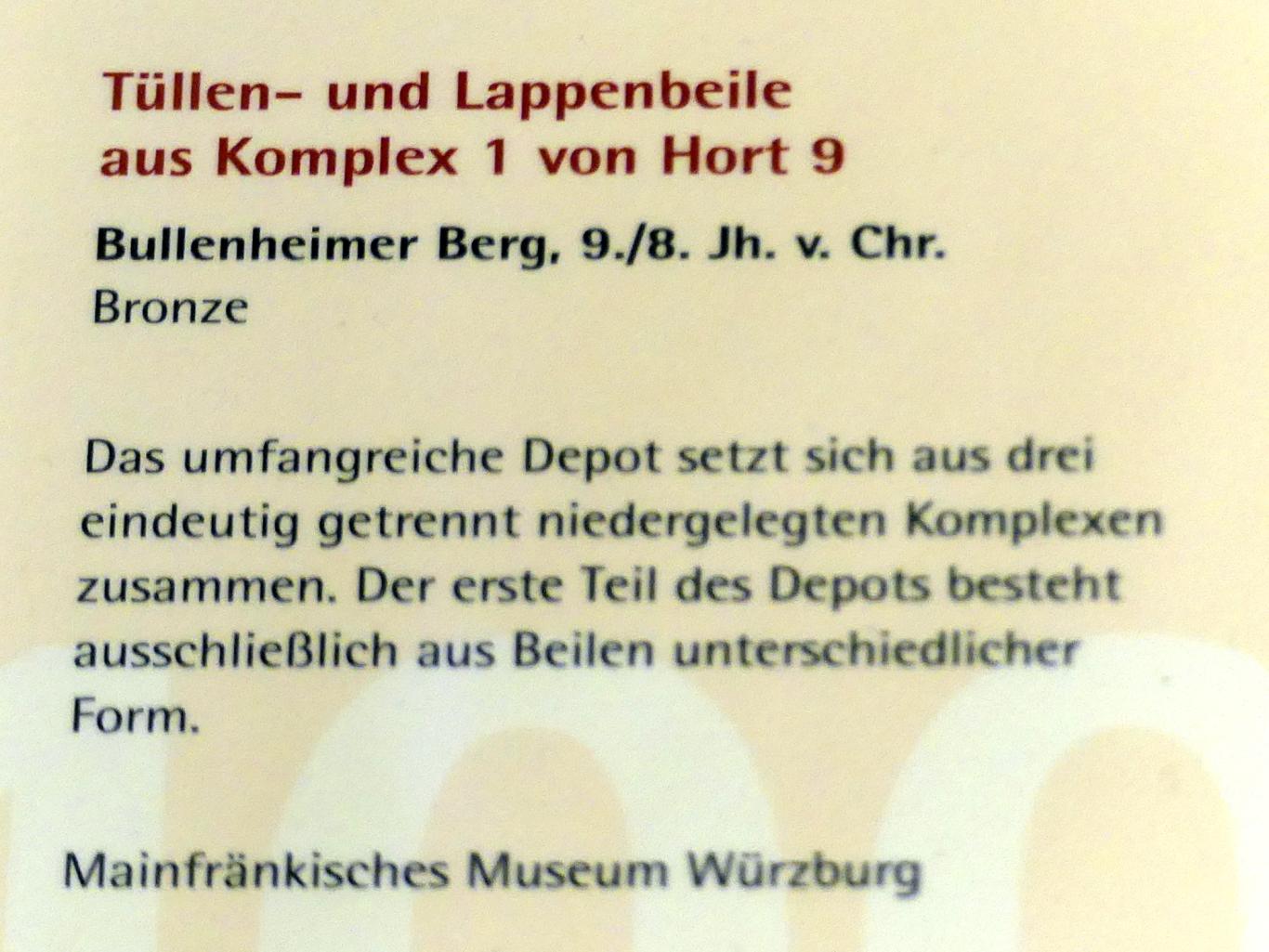 Lappenbeile, Urnenfelderzeit, 1400 - 700 v. Chr., 900 - 700 v. Chr., Bild 2/2