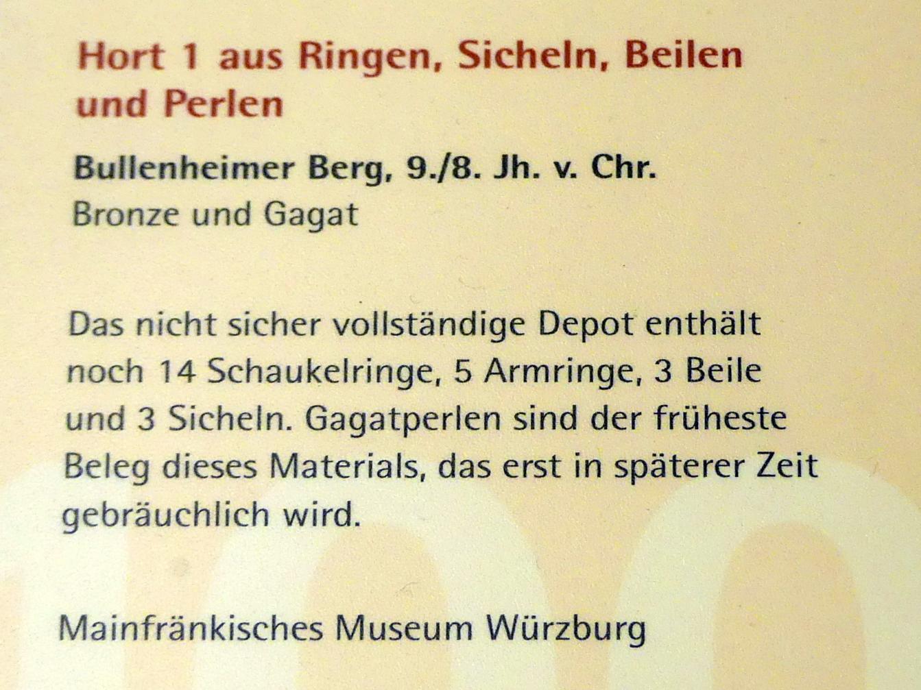 14 Schaukelringe, Urnenfelderzeit, 1400 - 700 v. Chr., 900 - 700 v. Chr., Bild 2/2