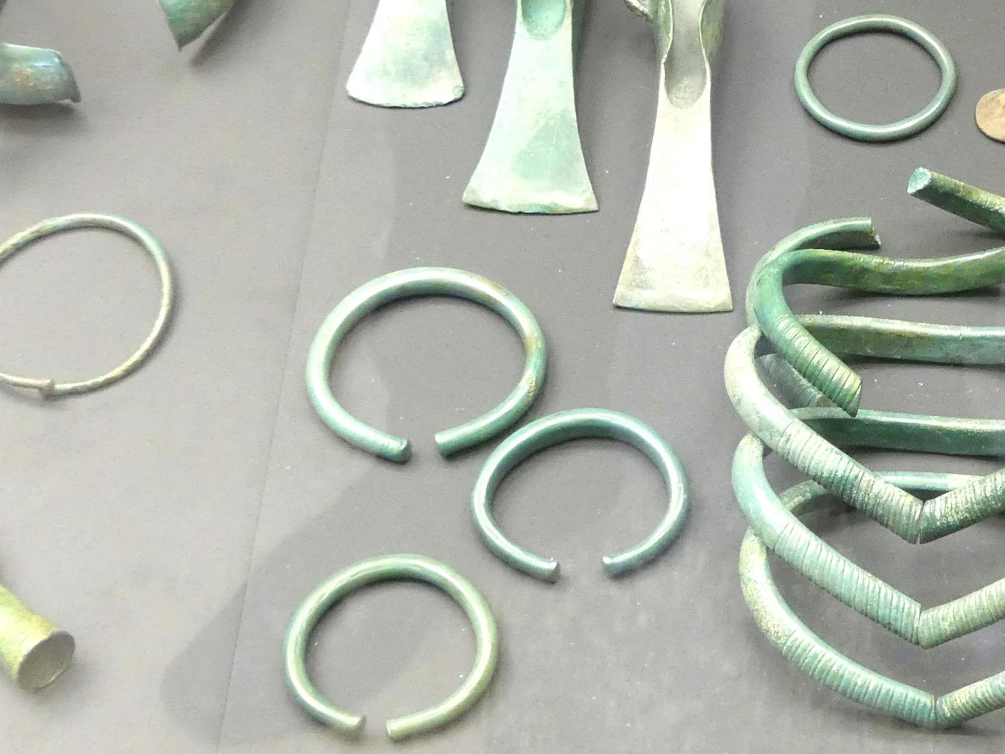 5 Armringe, Urnenfelderzeit, 1400 - 700 v. Chr., 900 - 700 v. Chr.