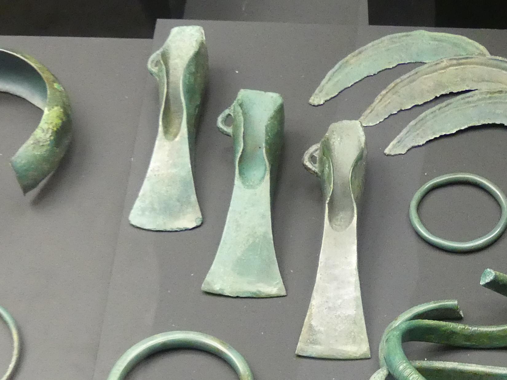 3 Beile, Urnenfelderzeit, 1400 - 700 v. Chr., 900 - 700 v. Chr.