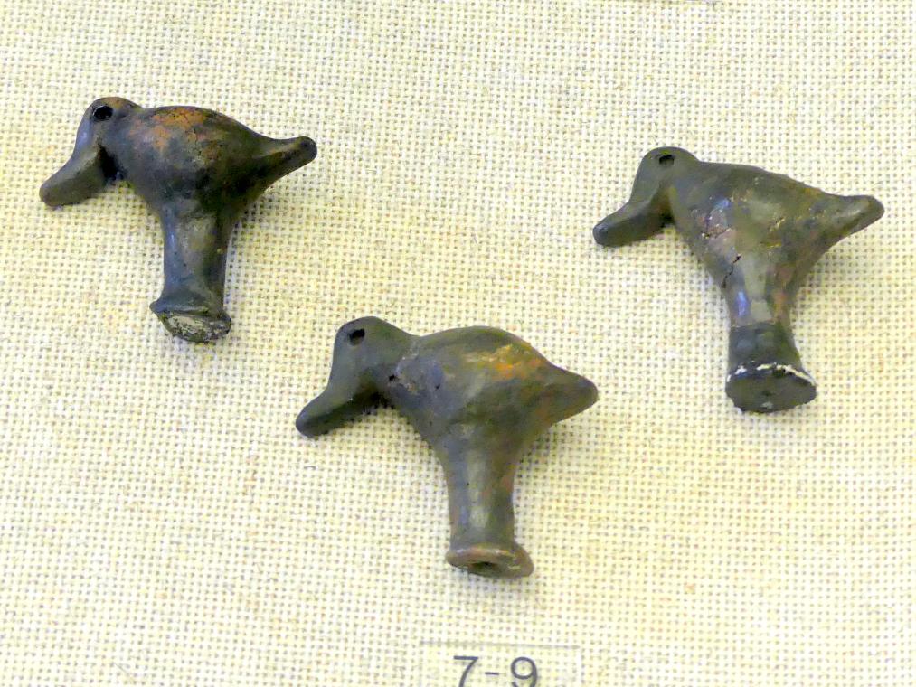 Vogelplastiken, Hallstattzeit, 700 - 200 v. Chr., Bild 1/2