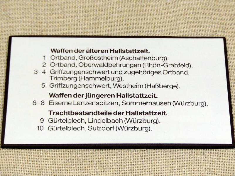 Gürtelblech, Hallstattzeit, 700 - 200 v. Chr., Bild 2/2