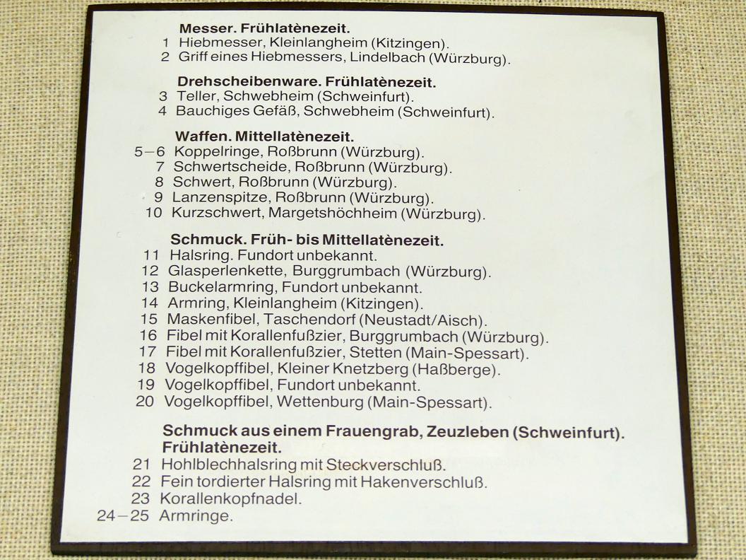 Hiebmesser, Frühlatènezeit, 700 - 100 v. Chr., Bild 2/2