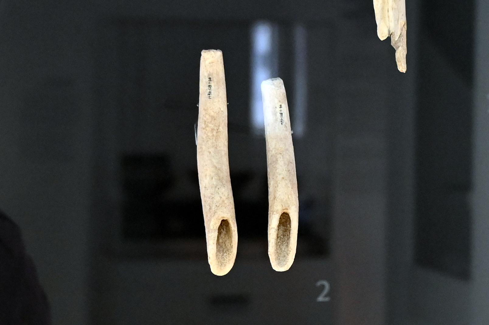 Zwei Geweihhacken, Mesolithikum, 9500 - 5500 v. Chr., 7000 - 6000 v. Chr.