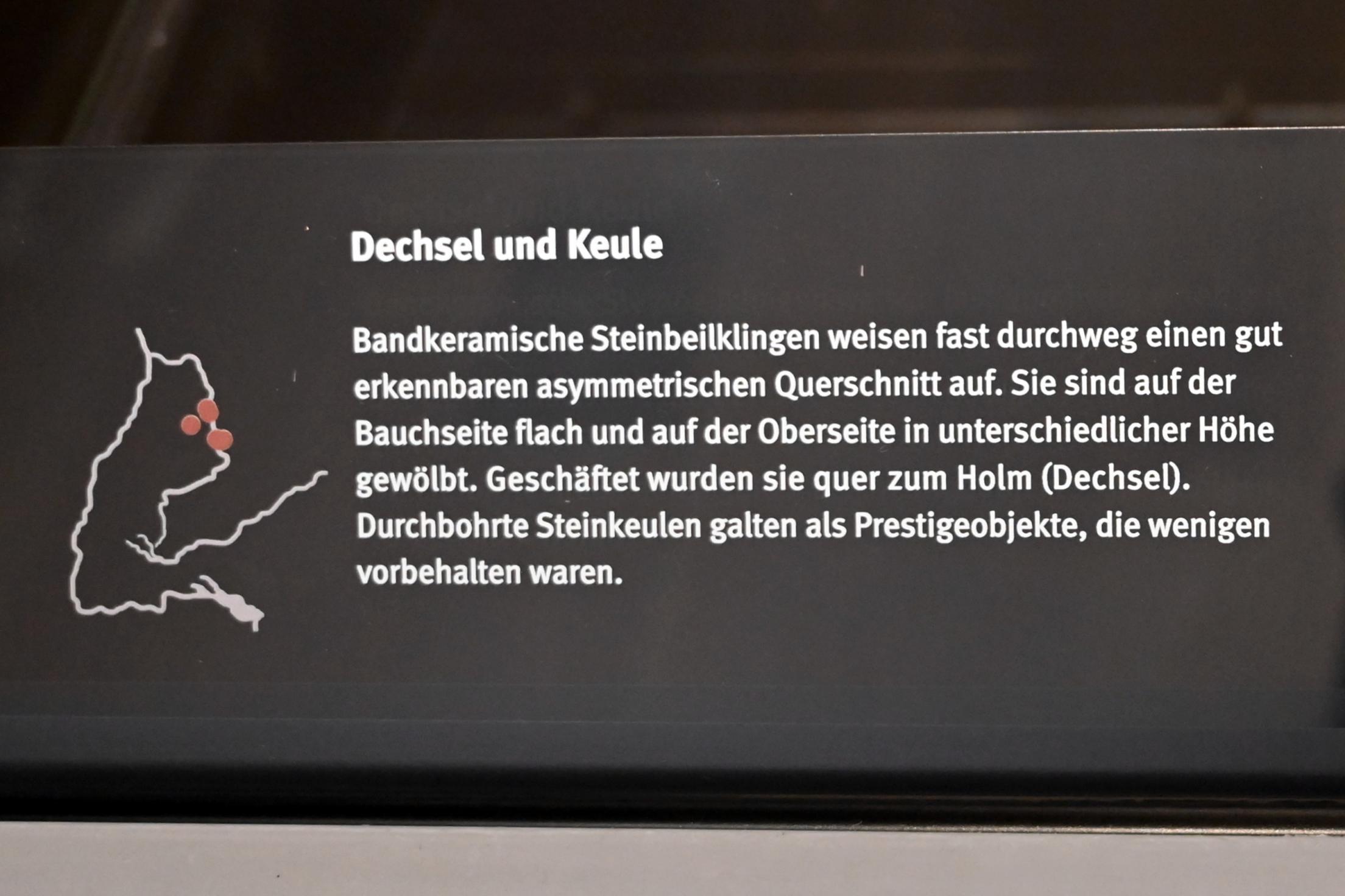 Flache lange Dechsel, Neolithikum (Jungsteinzeit), 5500 - 1700 v. Chr., 5500 - 5100 v. Chr., Bild 3/3