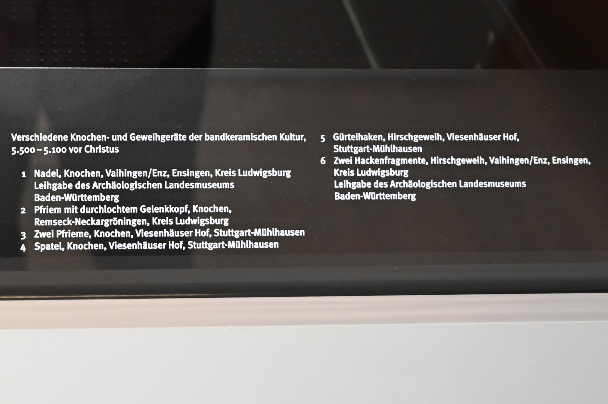 Pfriem mit durchlochtem Gelenkkopf, Neolithikum (Jungsteinzeit), 5500 - 1700 v. Chr., 5500 - 5100 v. Chr., Bild 2/3