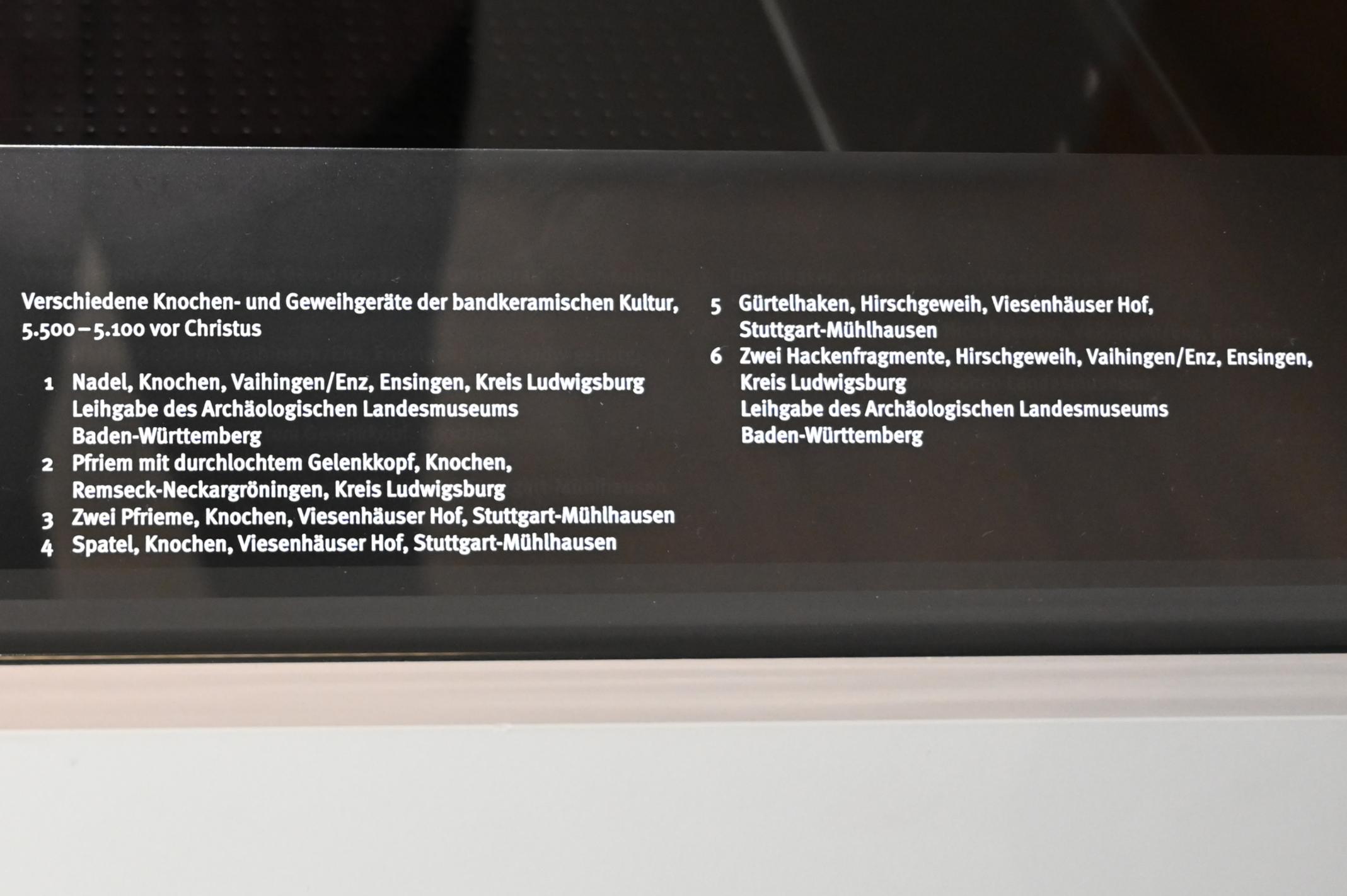 Gürtelhaken, Neolithikum (Jungsteinzeit), 5500 - 1700 v. Chr., 5500 - 5100 v. Chr., Bild 2/3