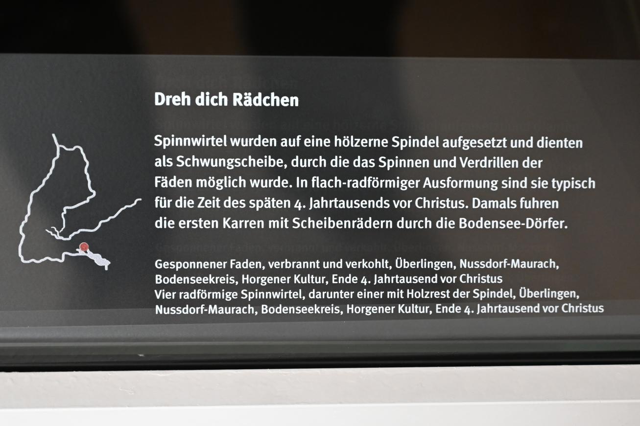 Gesponnener Faden, Neolithikum (Jungsteinzeit), 5500 - 1700 v. Chr., 3300 - 3000 v. Chr., Bild 2/2